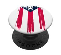 Puerto Rico National Flag Island San Juan Boricua PopSockets Adhesive PopGrip