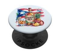 Puerto Rico National Flag Island San Juan Boricua PopSockets Adhesive PopGrip