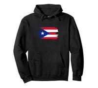 Puerto Rico National Flag Island San Juan Boricua Pullover Hoodie