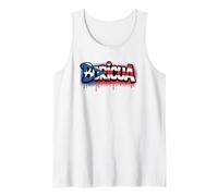 Puerto Rico National Flag Island San Juan Boricua Tank Top