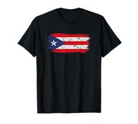 Puerto Rico PR Flag Vintage Grunge Boricua Roots T-Shirt