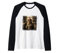 Puerto Rico Rooster Funny Vintage Boricua Flag Coffee Raglan Baseball Tee