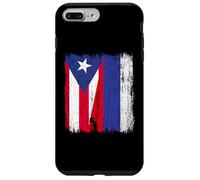 Puerto Rico Russia Half Flag Puerto Rican Russian Jersey Case for iPhone 7 Plus/8 Plus