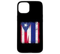 Puerto Rico Thailand Half Flag Puerto Rican Thai Roots Case for iPhone 15 Plus