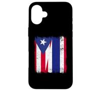 Puerto Rico Thailand Half Flag Puerto Rican Thai Roots Case for iPhone 16 Plus