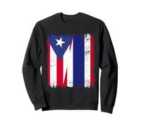 Puerto Rico Thailand Half Flag Puerto Rican Thai Roots Sweatshirt