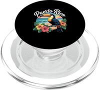 Puerto Rico Toucan Beach Sunset Vacation Design PopSockets PopGrip for MagSafe