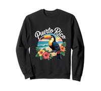 Puerto Rico Toucan Beach Sunset Vacation Design Sweatshirt