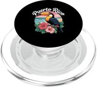 Puerto Rico Toucan Bird Tropical Sunset Design PopSockets PopGrip for MagSafe