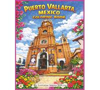 Puerto Vallarta, Mexico Coloring Book