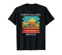 Puerto Vallarta Mexico Retro Mexican Resort Vacation Trip T-Shirt