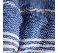 PÜSKÜL - Bulk Turkish Towels Pack of 10 for Beach Hammam Spa Pool, 100% Cotton, 100X180 cm (Blue)