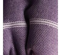 PÜSKÜL - Bulk Turkish Towels Pack of 10 for Beach Hammam Spa Pool, 100% Cotton, 100X180 cm (Purple)