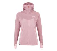 PUEZ Hybrid Polarlite Hooded Fleece Women Zephyr Melange New Lightweight GB 12
