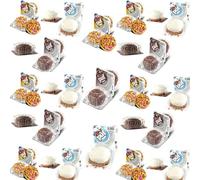 Puf Marshmallow Coated Biscuits Mixed Variety Packs - Coconut Puf 16g,Multicolor Pyf 18g,Cocoa Puf 18g (20 x Mixed Packs)