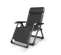 PUFAHAU Folding Garden Chair, Sun Lounger with Adjustable Metal Lock, Breathable Recliner for Balcony, Beach, Office, All-Season Portable Lounge Chair for Outdoor & HOM