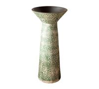 PUFAHAU Outdoor Column Basin Wash Basin, Courtyard Garden Vessel Sink Art Basin, Floor Standing Sink Combo With Faucet, Drain Kit, Easy To Install (A)