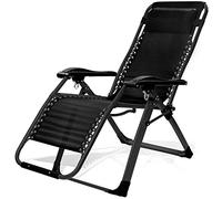 PUFAHAU Recliner Folding Reclining Chairs Metal Chairs Home Patio Garden Beach Sun Loungers