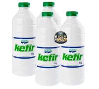 PUFAI Bundle - Kefir Drink 1L x4 - Fermented Milk Beverage, Smooth Texture, Chilled Dairy Drink