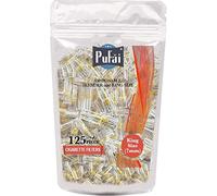 Pufai Disposable Cigarette Holder Slender fit 7mm 125 Filters 1 Pack