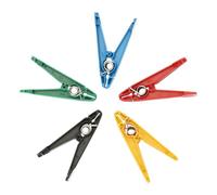 Pufei 5Pcs Graded Pinch Pin Exerciser Finger Strengthener Pinch Clips Finger Exerciser & Hand Therapy Equipment for Recovery From Injuries & Surgery