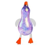 Pufei Cute Duck squishies Sugar Stress Ball,Soft Duck Stress Relief Sugar Ball Ultra squishies and Moldable Slow Rise Relaxing Sensory Fidget for Anxiety Relief (Purple)
