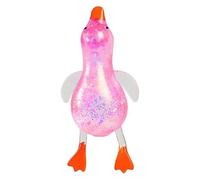 Pufei Cute Duck squishies Sugar Stress Ball,Soft Duck Stress Relief Sugar Ball Ultra squishies and Moldable Slow Rise Relaxing Sensory Fidget for Anxiety Relief (Pink)