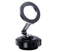 Pufei Electric Magnetic Vacuum Phone Holder 360° Rotatable Vacuum Adsorption Car Mount Compatible for Android and All Smartphones