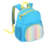 Pufei Functional Backpack Carrying Case Adjustable Strap for TonieBox 2/1 (Blue)