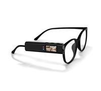 Pufei Smart Camera Glasses 2.7K HD Recording - WiFi Enabled h-idden Video Glasses with 0.96" IPS Screen | Sports DV for Driving, Hiking, Meetings | 60-Min Battery & Voice Control（Mit 128GB Card）