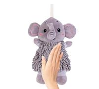 Puff Ball Hand Towel,Soft Elephant Doll Decor | Hangable Quick-Drying Absorbent Hand Towel for Kids Adults Spa Poolside Kitchen Nursery Beach Holiday Boys Girls Birthday Gym