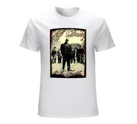 Puff Daddy Diddy Biggie No Way Out Tour Rap T-Shirt Man's Fashion White Unisex Tees M