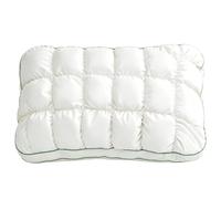 Puff Pillow Cooling | Cloud Quilted Breathable Support | Soft Bed Pillows | for Back Neck Shoulder Body Arm Belly Travel Hospital Hotel Home