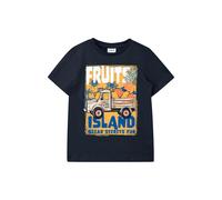 Puff Print T-Shirt Front Child s.Oliver Bleu 4/5 years