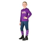 Puff sleeve t-shirt for kids Dublin Poppy