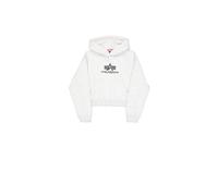 Alpha Industries Women's Basic PP Hoodie, Pastel Grey Melange, M