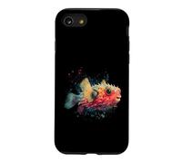 Puffer Fish Blowfish Animal Motif Sea Ocean Pufferfish Case for iPhone SE (2020) / 7/8