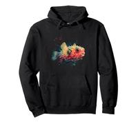 Puffer Fish Blowfish Animal Motif Sea Ocean Pufferfish Pullover Hoodie