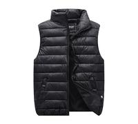 Puffer Gilet Women UK Clearance,Ladies Body Warmers Lightweight Quilted Down Jacket Casual Full Zip Plain Sleeveless Warm Padded Waistcoat Winter Vest with Pockets