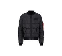 Alpha Industries Ma-1 Puffer Bomber Jacket Black S Men