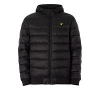 Lyle & Scott Nylon Mens Wadded Jacket - Black - Size Medium