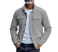 Puffer Jacket Mens Men's Jackets Fleece Warm with Pockets Running Loose Fit Bomber Men Suede Tops for Slim Summer Hiking Baseball Full Zip Waterproof Vintage