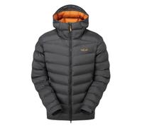 Rab Men's Nebitron Pro Jacket - Warm Synthetic Insulated Coat for Hiking, Trekking, & Mountaineering - Anthracite - Large