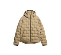 Superdry Quilted Coat Jacket Brown XL Men