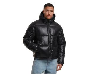Puffer jacket Urban Classics Shiny Noir 2XL