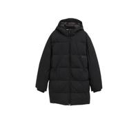 Puffer Jacket with Printed Logo on Chest Tom Tailor Denim Noir 2XL
