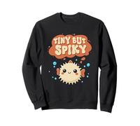 Pufferfish Tiny But Spiky Sweatshirt