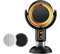 PuffHide Purifer & Smoke Away Purifier Fan Filter Portable Black Gold Adjustable Angle Puff-Hide PurifierFan,Tabletop SmokePurifier Filters for Removes Smoke(Plug-ln)