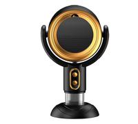 PuffHide Purifer & Smoke Away Purifier Fan Filter Portable Black Gold Adjustable Angle Puff-Hide PurifierFan,Tabletop SmokePurifier Filters for Removes Smoke(Plug-ln)