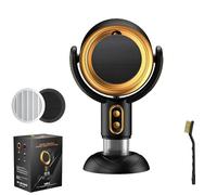 Puffhide Purifier,Puff Hide Smoke Fan, Puff Hide Smoke, Smoke Fan For Smoking Indoors, Portable Puffhide Air Purifier, Smoke Purifier For Removes Smoke & Odors (Gold (Charge))